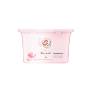 Timson C Scented Laundry Detergent Capsules (Pink Flower Sea)