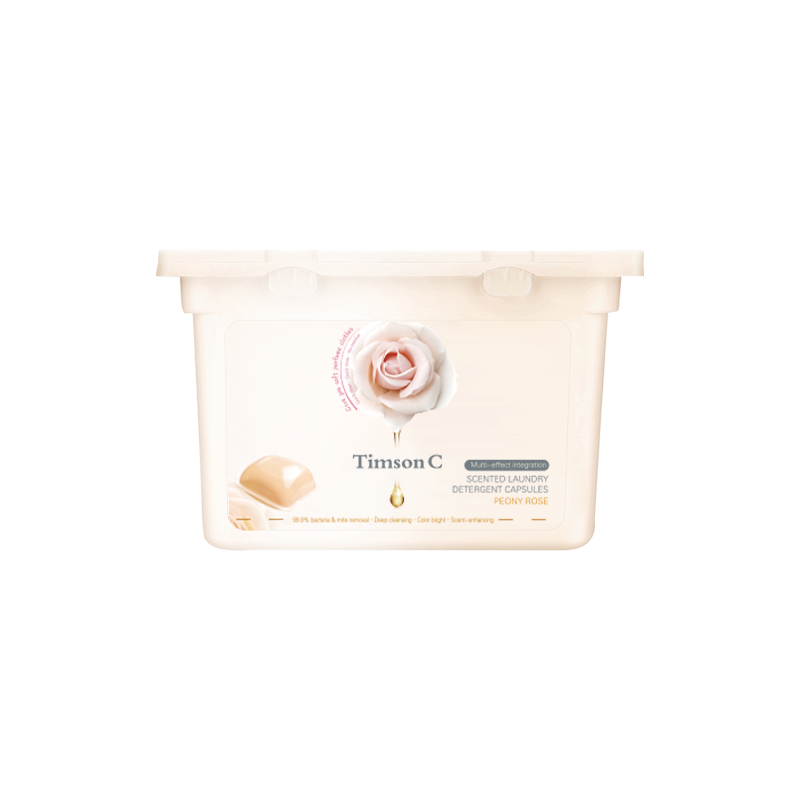 Timson C Scented Laundry Detergent Capsules (Peony Rose)